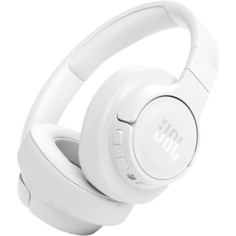 JBL Tune 770NC Auscultadores Sem Fios com Cancelamento de Ruído Adaptativo Brancos