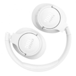 JBL Tune 770NC Auscultadores Sem Fios com Cancelamento de Ruído Adaptativo Brancos