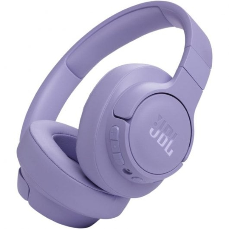 JBL Tune 770NC Auscultadores Sem Fios com Cancelamento de Ruído Adaptativo Roxos