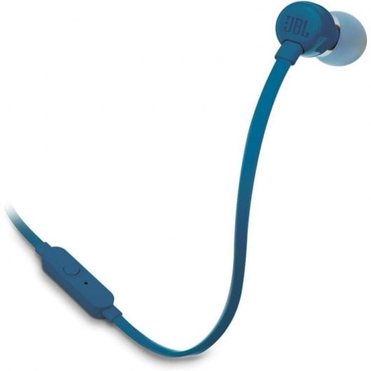 JBL Tune160 Intra-Auriculares com Microfone e Jack 3.5 Azuis
