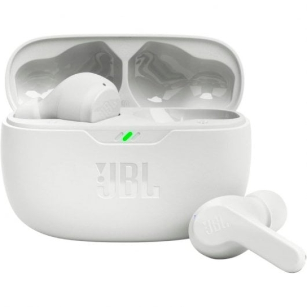 JBL Wave Beam Auriculares Sem Fios Brancos
