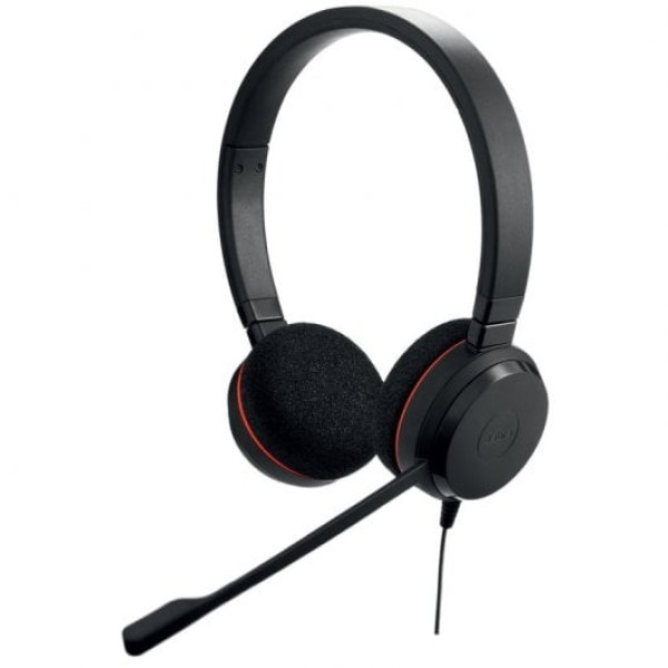 Jabra Evolve 20 Headset Preto