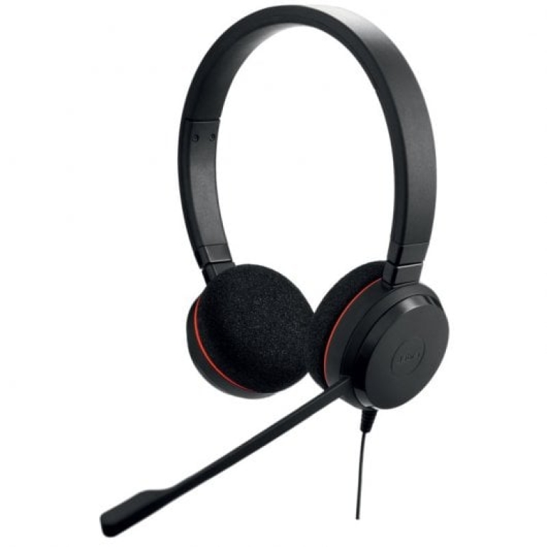 Jabra Evolve 20 Headset Preto