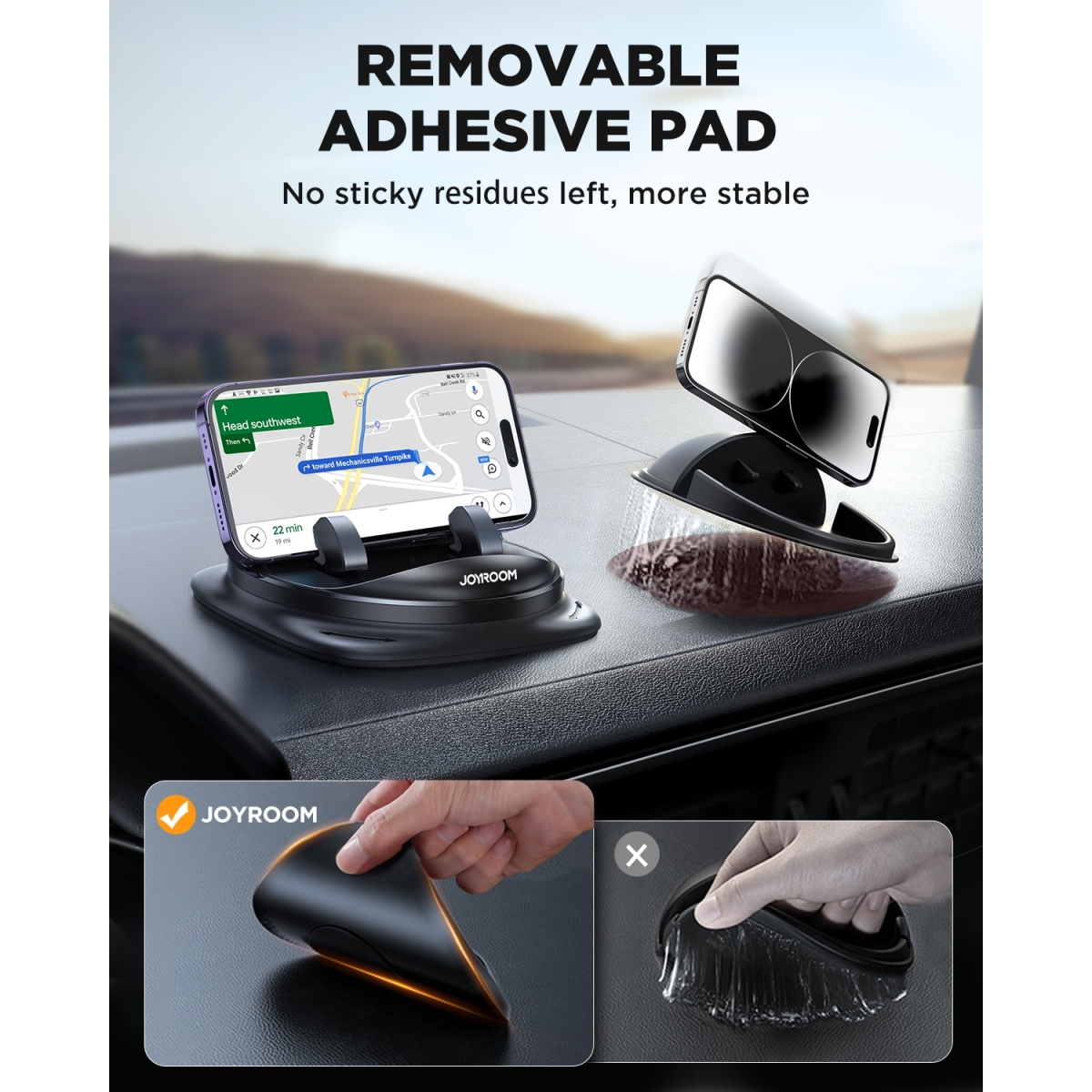 Joyroom Car dashboard holder JR-ZS350 (Black)
