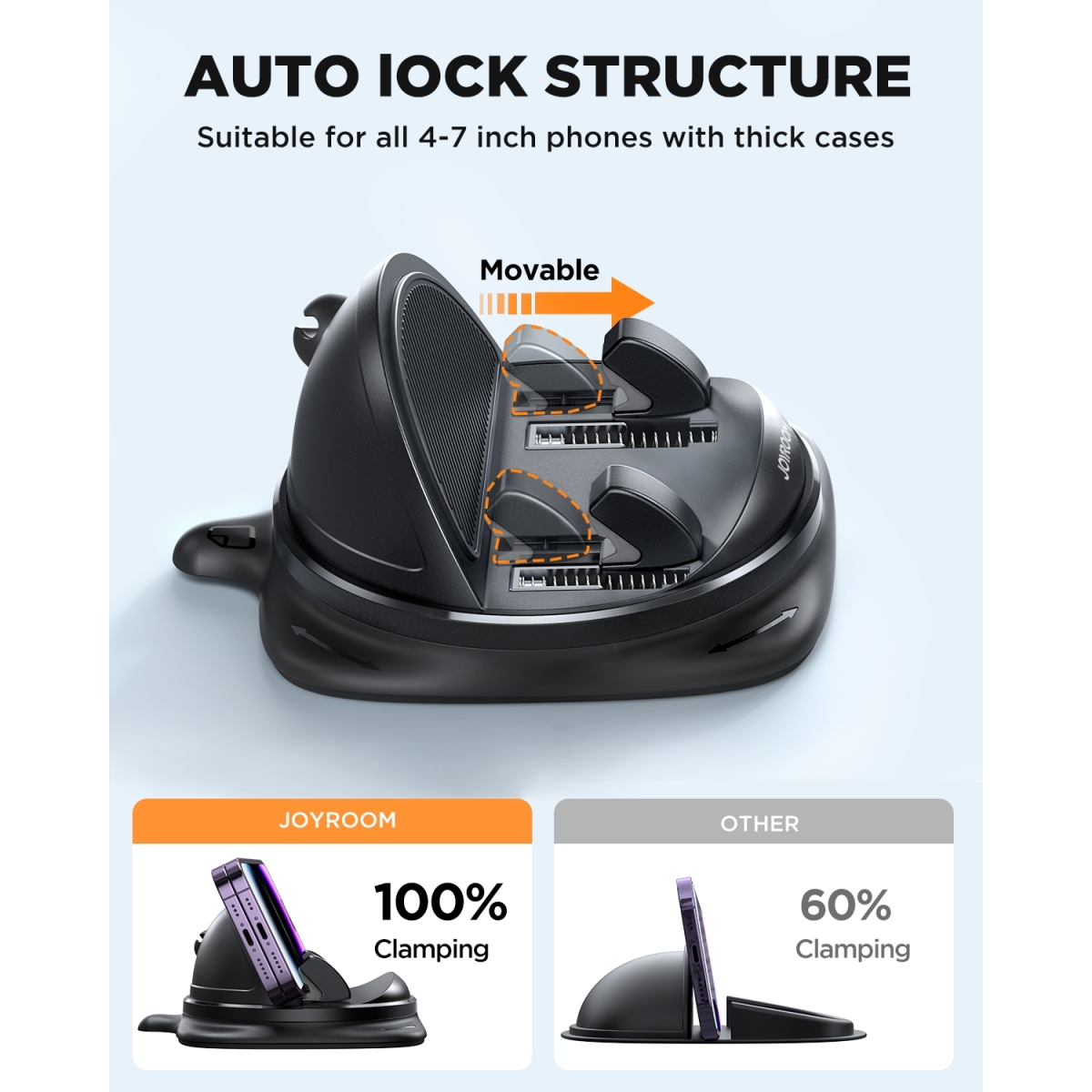Joyroom Car dashboard holder JR-ZS350 (Black)