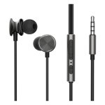 Joyroom JR-EW03 Wired Series In-Ear Metal Wired Earbuds-Dark Gray