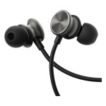 Joyroom JR-EW03 Wired Series In-Ear Metal Wired Earbuds-Dark Gray