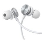 Joyroom JR-EW03 Wired Series In-Ear Metal Wired Earbuds-Silver