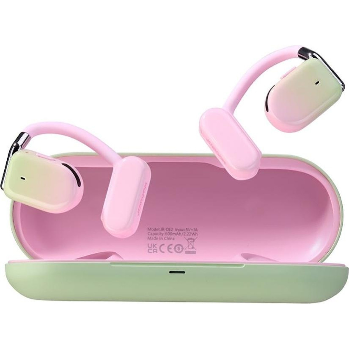 Joyroom Openfree JR-OE2 TWS wireless headphones - pink