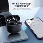 Joyroom TWS Funpods Series JR-FB1 Bluetooth 5.3 wireless headphones - black