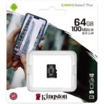 Kingston Canvas Select Plus MicroSDXC 64GB UHS-I U1 V10 Classe 10