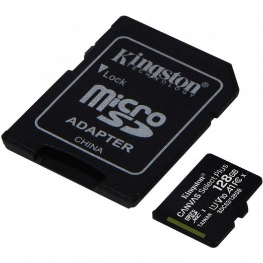 Kingston Canvas Select Plus MicroSDXC UHS-I 128GB Classe 10