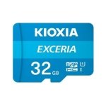 Kioxia Exceria MicroSDHC 32GB UHS-I U1 Classe 10 Adaptador SD