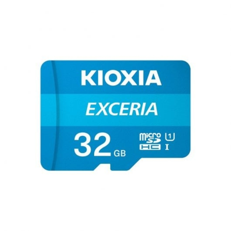 Kioxia Exceria MicroSDHC 32GB UHS-I U1 Classe 10 Adaptador SD