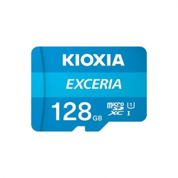 Kioxia Exceria MicroSDXC 128GB UHS-I U1 Classe 10 Adaptador SD