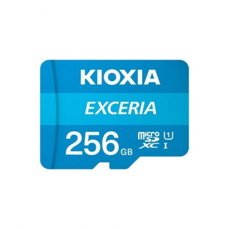 Kioxia Exceria MicroSDXC 256GB UHS-I U1 Classe 10 Adaptador SD