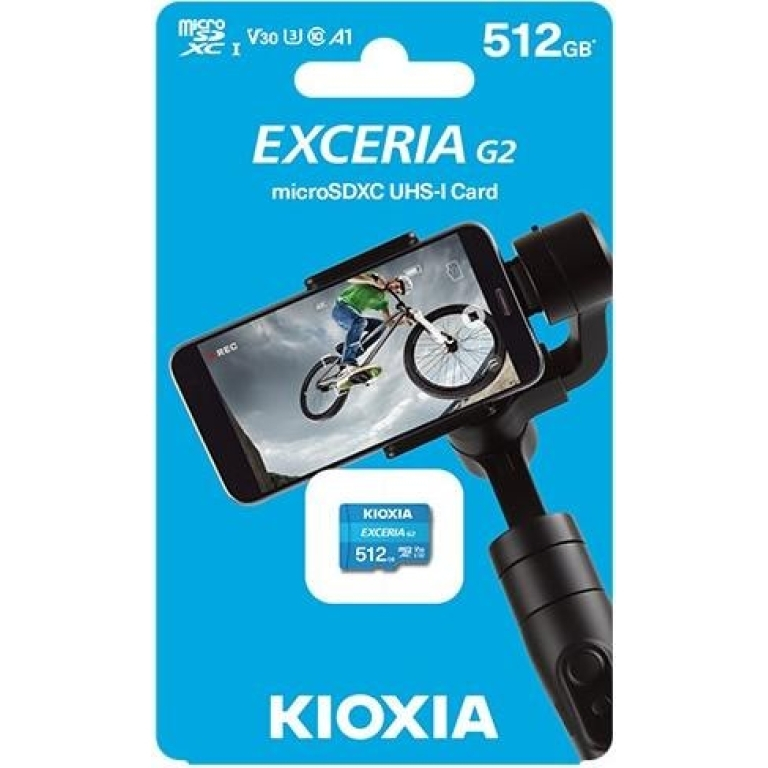 Kioxia MICRO SD 512GB EXCERIA G2 W/ADAPTOR