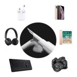 Kit de Limpeza Multifuncional de Auriculares Smartphones e Tablets 1ªGer Preto