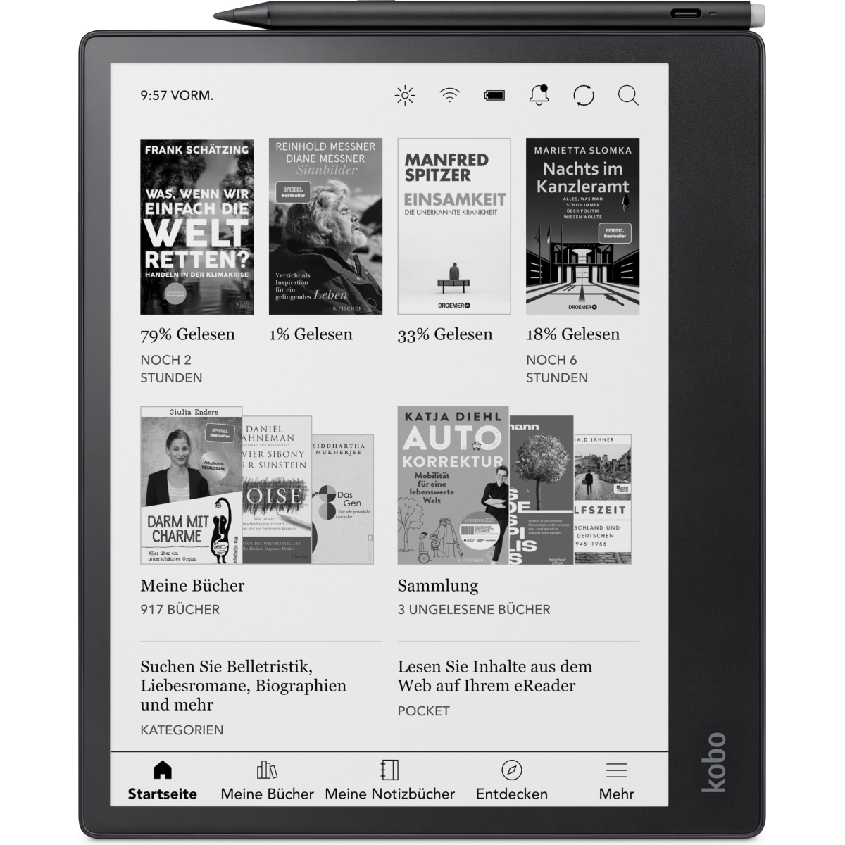 Kobo Elipsa 2E incl. pen 2