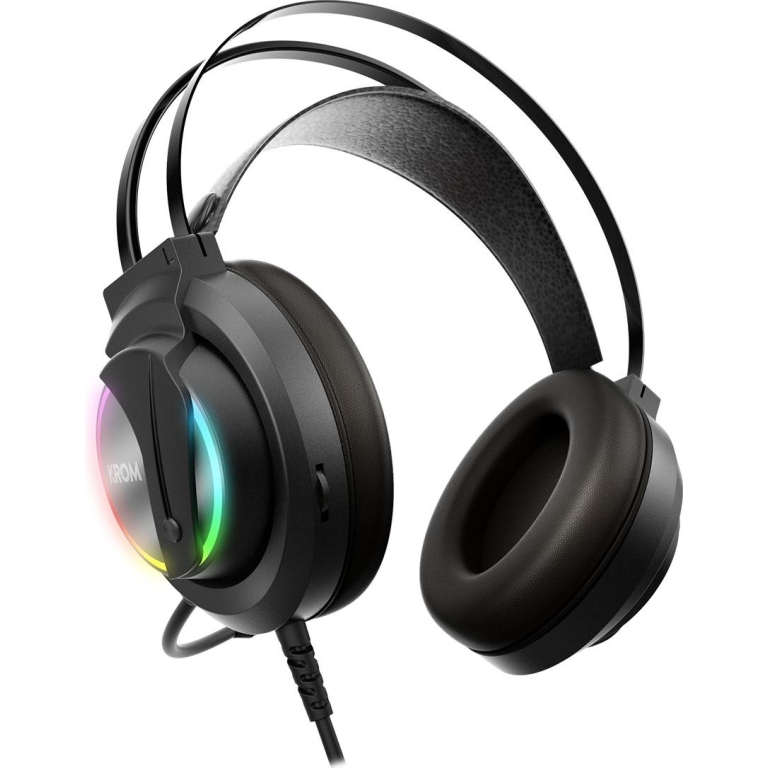 Krom Kappa Headphones Wired Headband Gaming Black (NXKAPPA)