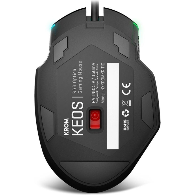 Krom Keos Mouse right USB Type-A Optical 6400 DPI (NXKEOS)