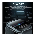 Kumi KU7 Preto - Relógio inteligente