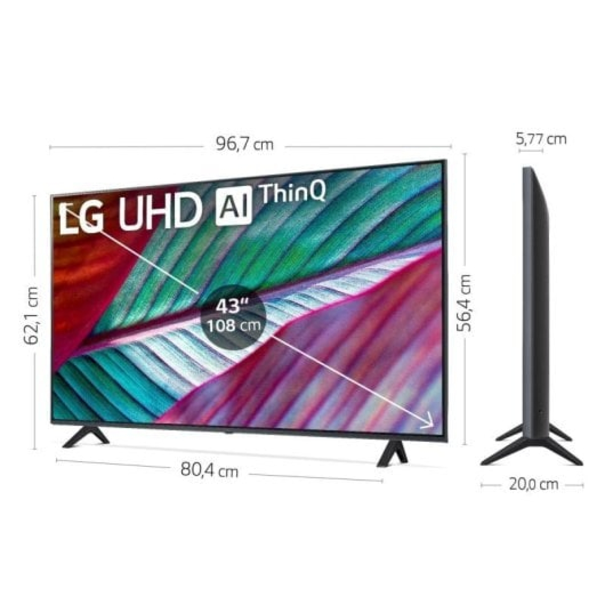 LG 43UR781C0LK 43" LED UltraHD 4K HDR10