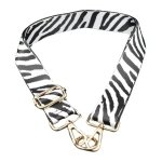 Lanyard Para Telemóvel Branco e Preto - Universal com Cartão para todas as capas