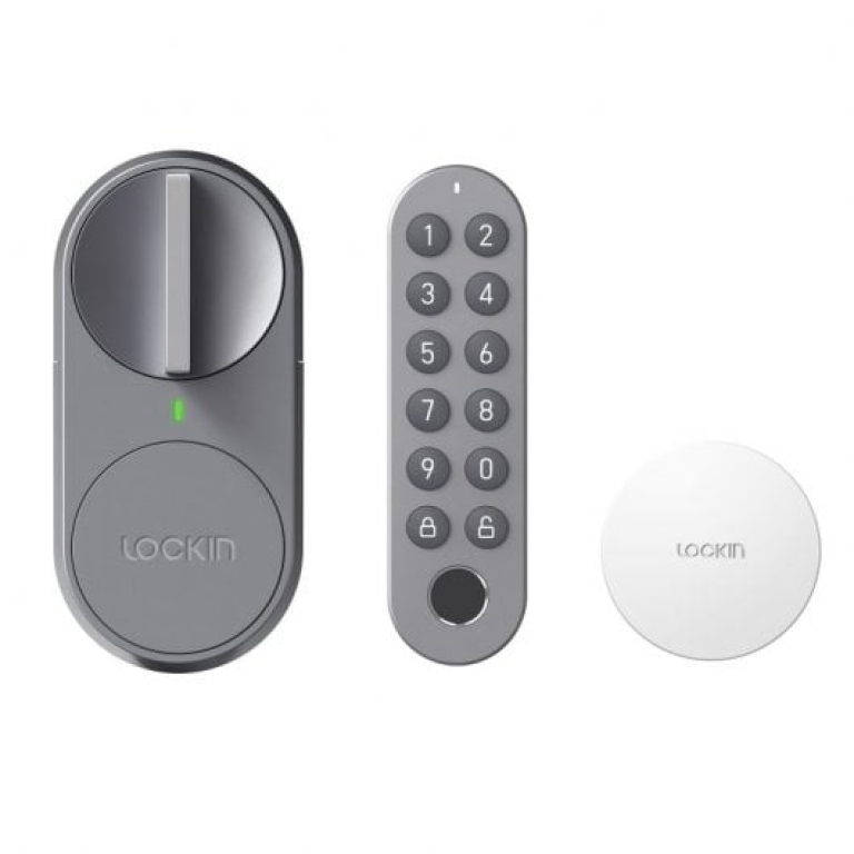 Lockin Retrofit Diy Pack Fechadura Inteligente Bluetooth Teclado de Impressão Digital Bridge WiFi