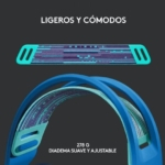 Logitech G733 Lightspeed RGB Headset Wireless Azul