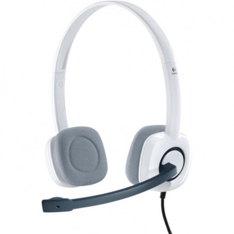 Logitech H150 Auscultadores com Microfone Brancos