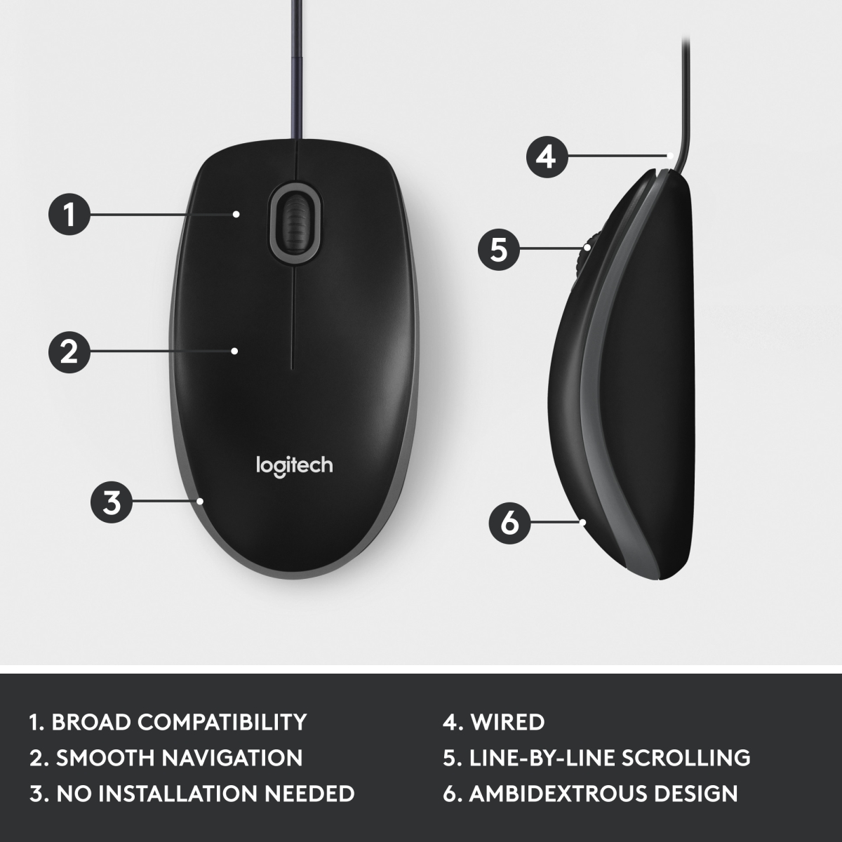 Logitech M100