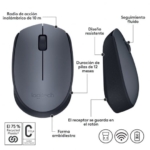 Logitech M170 RF Rato Óptico Sem Fios 1000DPI