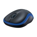 Logitech M185 Rato Sem Fios 1000 DPI Preto/Azul