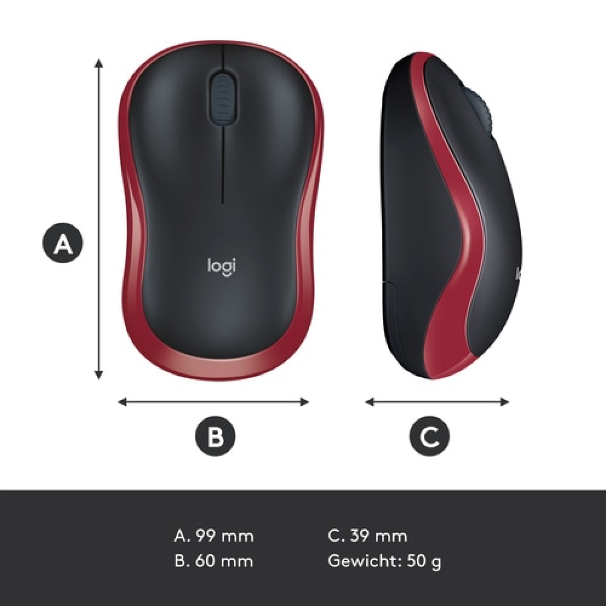 Logitech M185