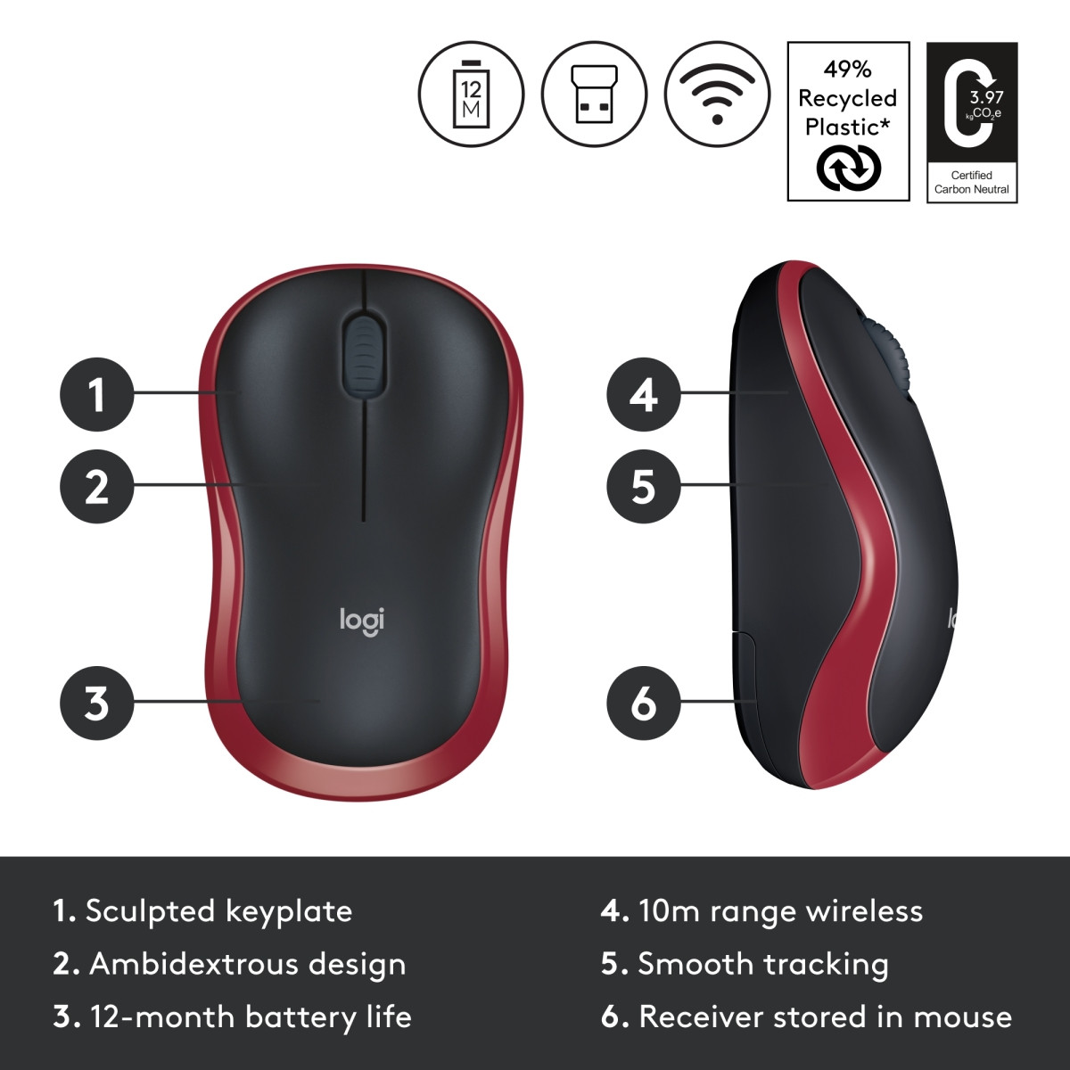 Logitech M185