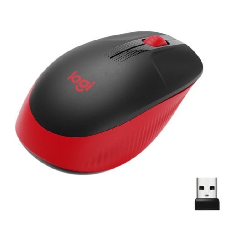 Logitech M190 Rato Sem Fios 1000DPI Vermelho