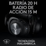 Logitech Pro X Headset Gaming Sem Fios com Lightspeed Pretos