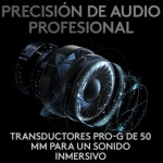 Logitech Pro X Headset Gaming Sem Fios com Lightspeed Pretos