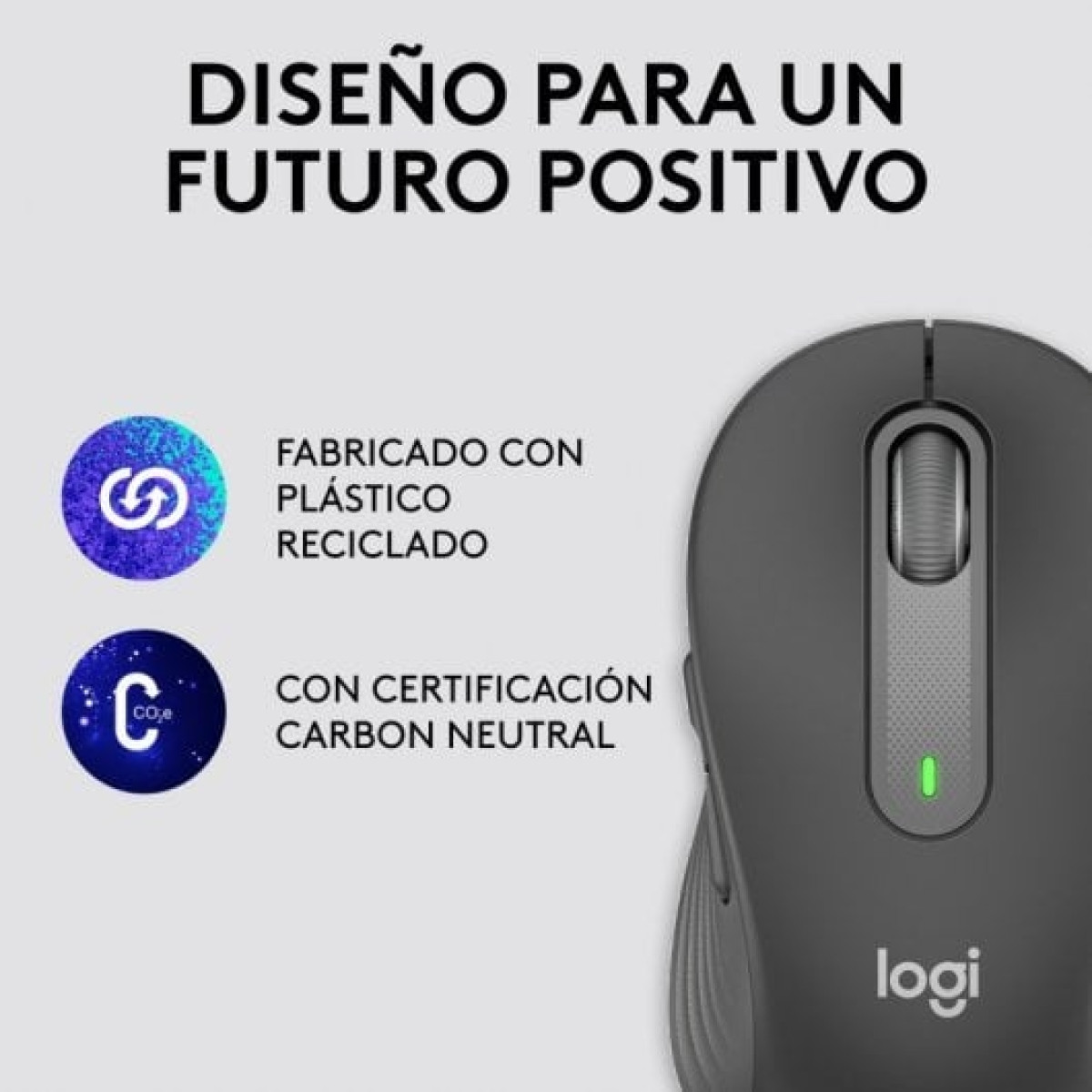 Logitech Signature M650 Rato Ótico Sem Fios 2000DPI Grafite