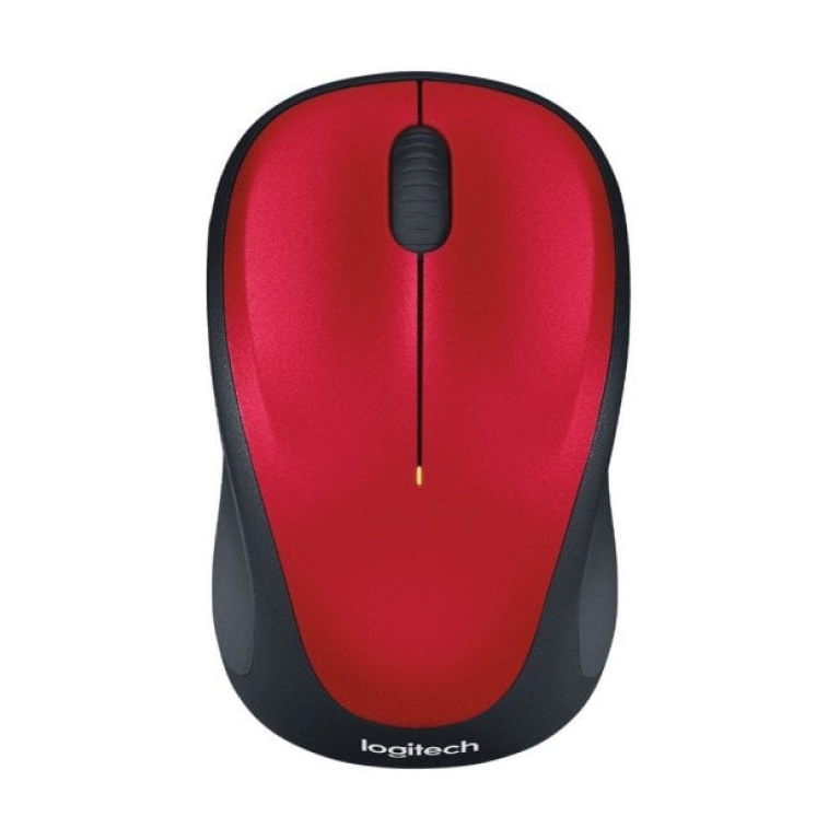 Logitech Wireless Mouse USB Rojo