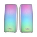 Mars Gaming Enceintes Bluetooth Ms-Rgb2 (Blanc)