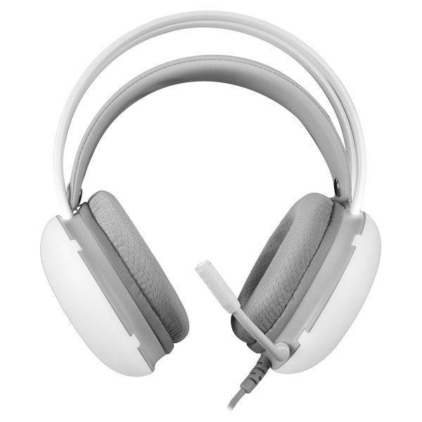 Mars Gaming MHGLOW Headphones & Headset Wired Headband USB Type-A White