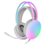 Mars Gaming MHGLOW Headphones & Headset Wired Headband USB Type-A White