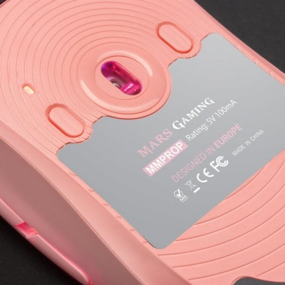 Mars Gaming MMPROP Rato Gaming RGB 32000 DPI Rosa
