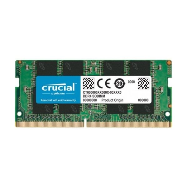 Memória RAM Crucial SO-DIMM DDR4 3200Mhz PC4-25600 8GB