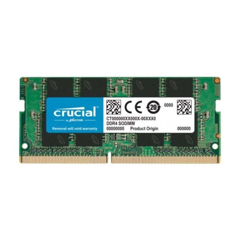 Memória RAM Crucial SO-DIMM DDR4 3200Mhz PC4-25600 8GB