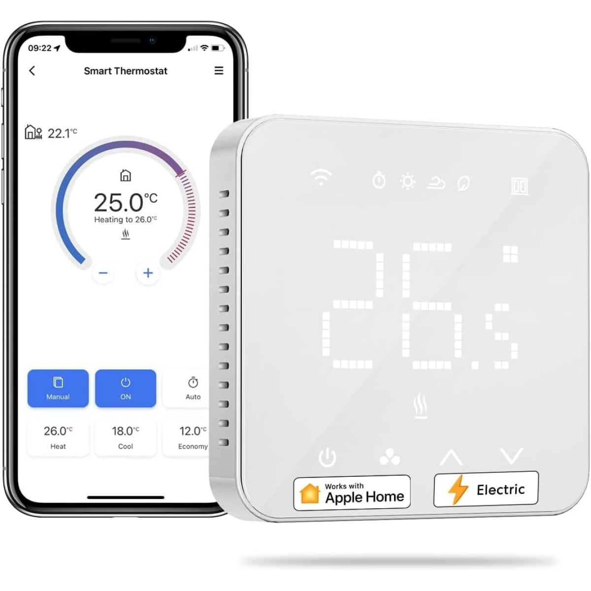 Meross Smart Wi-Fi Thermostat