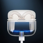 Mibro Earbuds AC1 Auriculares Sem Fios com Estojo de Carga Brancos