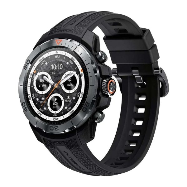 Mibro GS Explorer Preto - Smartwatch com GPS e NFC